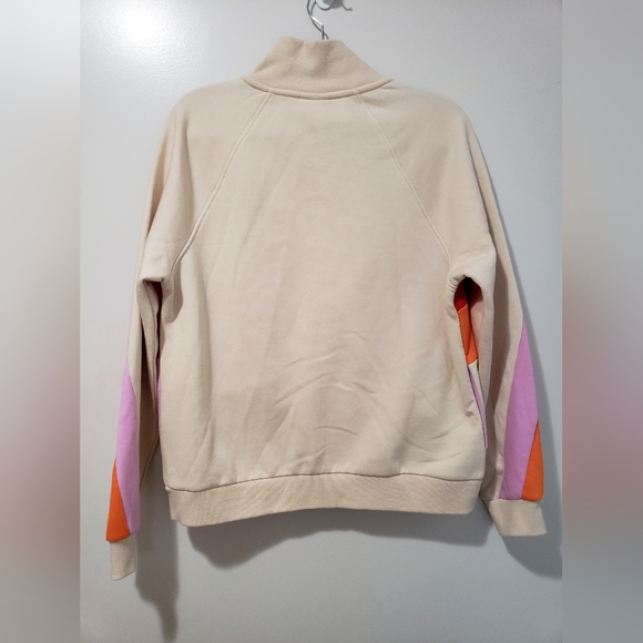 Women's Color Cream Block Stripe Zip-Up Track Jacket - LEGO® Collection - Picture 2 of 6